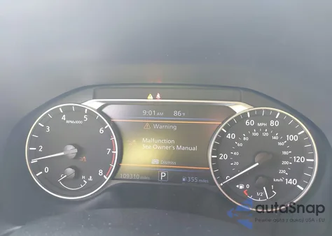 2022 Nissan Altima Sr Fwd z USA, uszkodzony, nr VIN 1N4BL4CV5NN420545